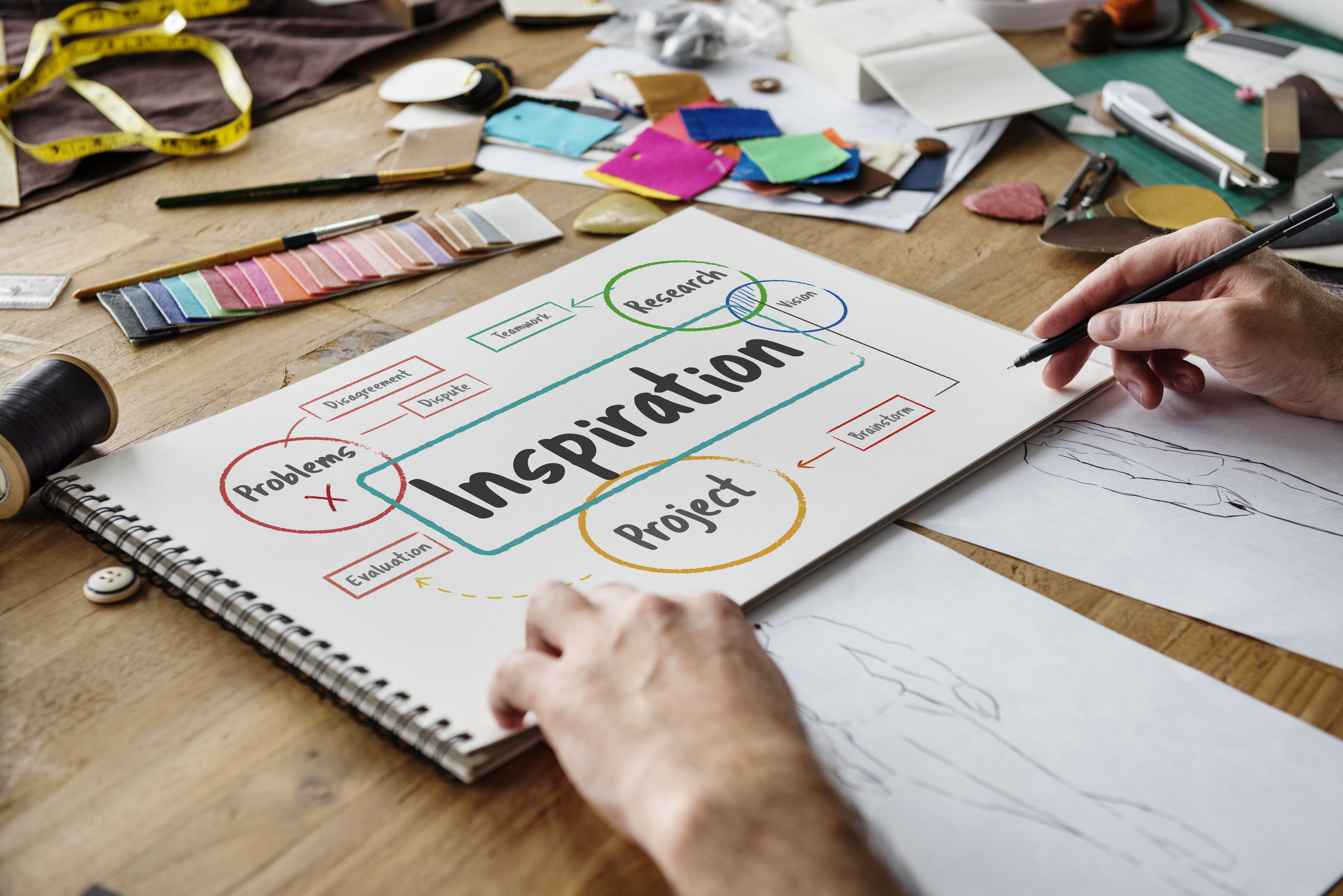 Designer at work
